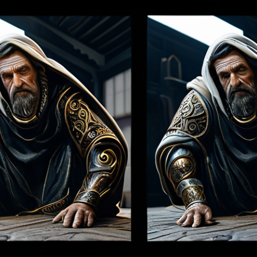Here are two image prompts for Stable Diffusion XL: